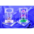 Fashionable Crystal Brush Holder, Rotate Pen Stand Crystal Pen Holder